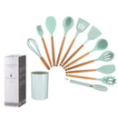 Jogo de Utensilios para Cozinha de Silicone Luxo