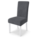 Kit 4 Capas de Cadeira Elásticas para Sala de Jantar em Jacquard Premium Lavável e Protetora