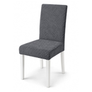 Kit 4 Capas de Cadeira Elásticas para Sala de Jantar em Jacquard Premium Lavável e Protetora